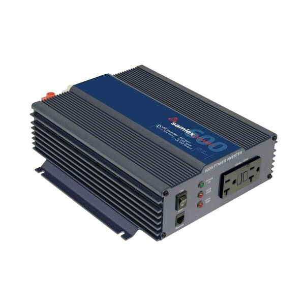 Samlex America 12 volt 600 watts Pure Sine Inverter for 120 VAC SAMPST-600-12